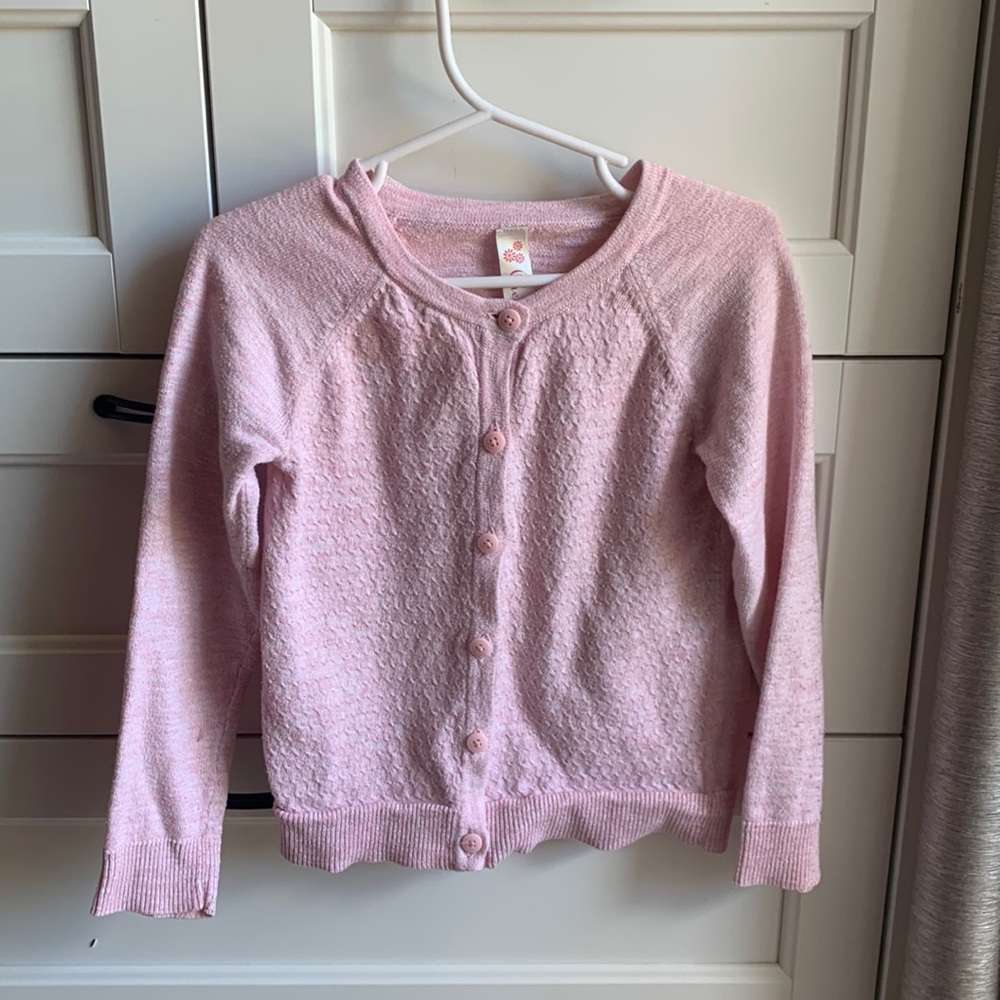 Pink light weight cardigan